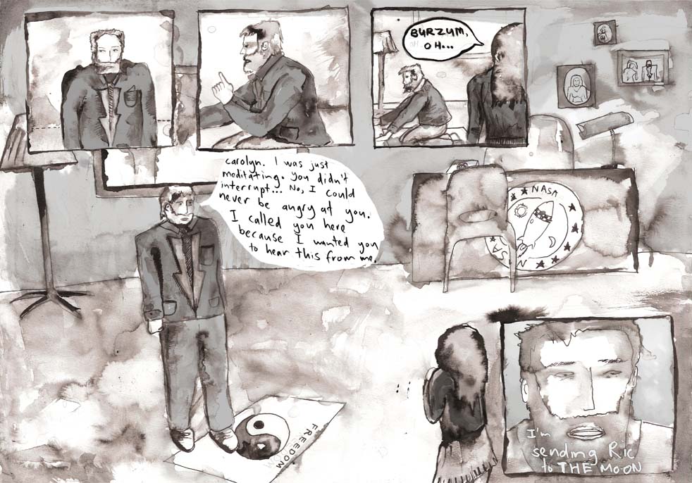 Burzum is Carolyn's boss. Burzum is Carolyn's boss.
